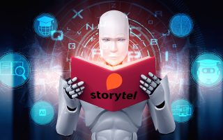Storytel ottaa käyttöön tekoälyyn perustuvat lukijat.